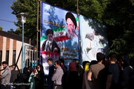 ساعات پایانی رای گیری در شعب اخذ رای - همدان