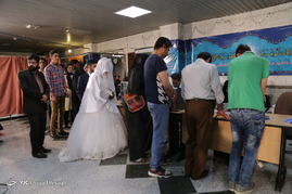 ساعات پایانی رای گیری در شعب اخذ رای - همدان
