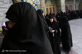 ساعات پایانی رای گیری در شعب اخذ رای - قم