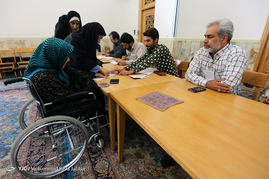 ساعات پایانی رای گیری در شعب اخذ رای - قم