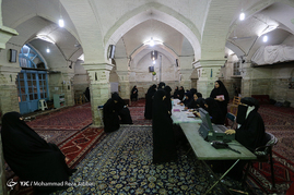 ساعات پایانی رای گیری در شعب اخذ رای - قم