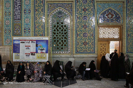 ساعات پایانی رای گیری در شعب اخذ رای - مشهد