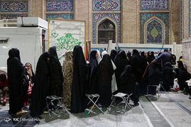 ساعات پایانی رای گیری در شعب اخذ رای - مشهد