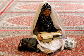 مراسم چهارمین دوره ختم قرآن کریم برنامه سمت خدا در حرم شاهچراغ(ع) _ شیراز‎