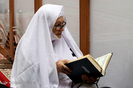 مراسم چهارمین دوره ختم قرآن کریم برنامه سمت خدا در حرم شاهچراغ(ع) _ شیراز‎