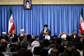 محفل انس با قرآن کریم در حسینیه امام خمینی(ره) با حضور رهبر معظم انقلاب