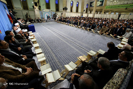 محفل انس با قرآن کریم در حسینیه امام خمینی(ره) با حضور رهبر معظم انقلاب