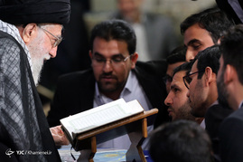 محفل انس با قرآن کریم در حسینیه امام خمینی(ره) با حضور رهبر معظم انقلاب