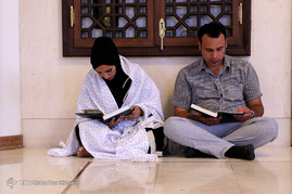 محفل انس با قرآن کریم در حرم شاهچراغ(ع)