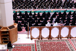 محفل انس با قرآن کریم در حرم شاهچراغ(ع)