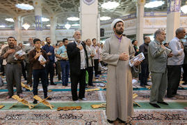 آئین جزءخوانی قرآن کریم در حرم حضرت معصومه (س)‎
