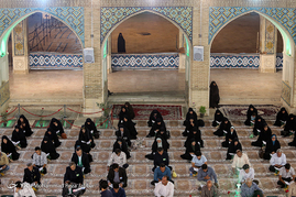 آئین جزء خوانی قرآن کریم در روستای مشهد اردهال - کاشان‎