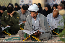 آئین جزء خوانی قرآن کریم در روستای مشهد اردهال - کاشان‎
