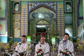 آئین جزء خوانی قرآن کریم در روستای مشهد اردهال - کاشان‎