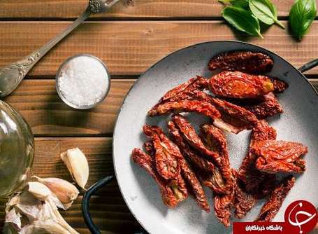 گوجه خشک شده