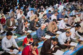 محفل انس با قرآن در حسینیه امام خمینی(ره) - همدان‎