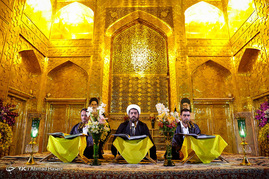 ترتیل خوانی سحرگاهی قرآن کریم در حرم امام رضا علیه السلام