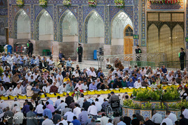 ترتیل خوانی سحرگاهی قرآن کریم در حرم امام رضا علیه السلام