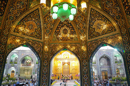 ترتیل خوانی سحرگاهی قرآن کریم در حرم امام رضا علیه السلام