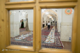 ضیافت افطار در حرم حضرت عبدالعظیم حسنی(ع)