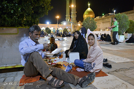 ضیافت افطار در حرم حضرت عبدالعظیم حسنی(ع)