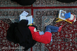 آئین جزءخوانی قرآن کریم در حرم حضرت محمد هلال بن علی(ع) - آران و بیدگل کاشان