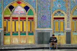 آئین جزءخوانی قرآن کریم در حرم حضرت محمد هلال بن علی(ع) - آران و بیدگل کاشان