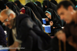 آئین جزءخوانی قرآن کریم در حرم حضرت محمد هلال بن علی(ع) - آران و بیدگل کاشان