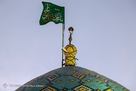 آئین جزءخوانی قرآن کریم در حرم حضرت محمد هلال بن علی(ع) - آران و بیدگل کاشان