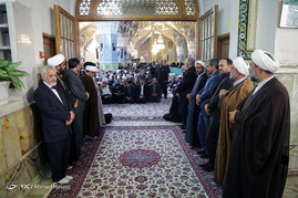 مراسم بیست و هشتمین سالگرد رحلت امام خمینی(ره) در حرم مطهر رضوی