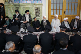 مراسم بیست و هشتمین سالگرد رحلت امام خمینی(ره) در حرم مطهر رضوی