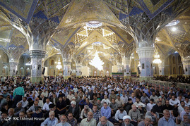 مراسم بیست و هشتمین سالگرد رحلت امام خمینی(ره) در حرم مطهر رضوی