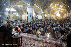 مراسم بیست و هشتمین سالگرد رحلت امام خمینی(ره) در حرم مطهر رضوی