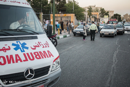 وضعیت ایستگاه مترو طرشت پس از برخورد دو قطار