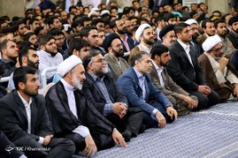 دیدار جمعی از دانشجویان با رهبر معظم انقلاب