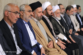 دیدار جمعی از دانشجویان با رهبر معظم انقلاب