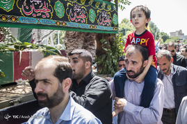 تشییع پیکر شهدای حادثه تروریستی تهران