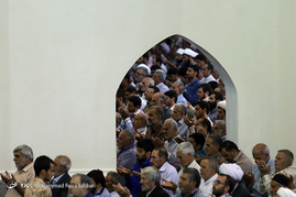 تشییع پیکر حجت الاسلام سیدمهدی تقوی شهید حادثه تروریستی تهران - قم‎