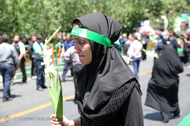 تشییع پیکر شهدای حادثه تروریستی تهران