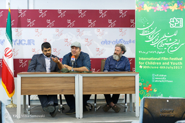 نشست خبری عوامل جشنواره بین‌المللی فیلم‌های کودکان و نوجوانان در باشگاه خبرنگاران جوان