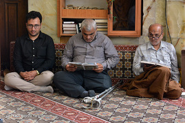 ختم پدر حسین قربانزاده مدیر مسئول و سردبیر موسسه همشهری