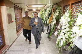 مراسم یادبود والده یدالله طاهرنژاد‎