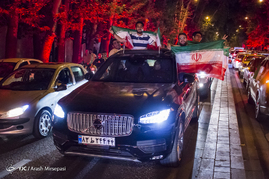 شادی مردم برای راهیابی تیم ملی فوتبال به جام جهانی