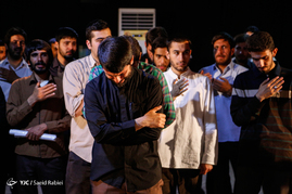 مراسم وداع با پیکر مطهر شهید مدافع حرم 
