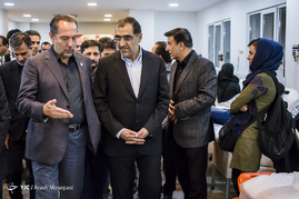 بازدید وزیر بهداشت از سازمان انتقال خون