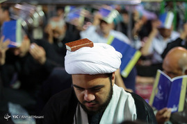 مراسم احیا شب نوزدهم ماه رمضان در حرم رضوی