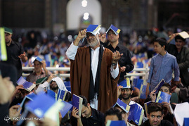 مراسم احیا شب نوزدهم ماه رمضان در حرم رضوی