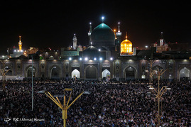 مراسم احیا شب نوزدهم ماه رمضان در حرم رضوی