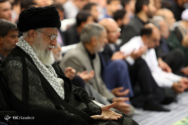 مراسم سوگواری مولای متقیان امام علی(ع) در حضور رهبر معظم انقلاب