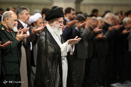 مراسم سوگواری مولای متقیان امام علی(ع) در حضور رهبر معظم انقلاب